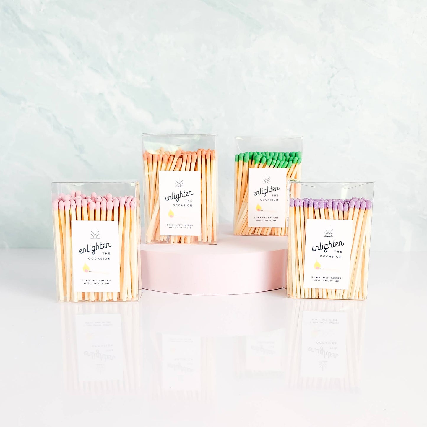 Refill Safety Color Tip Matchstick Pack