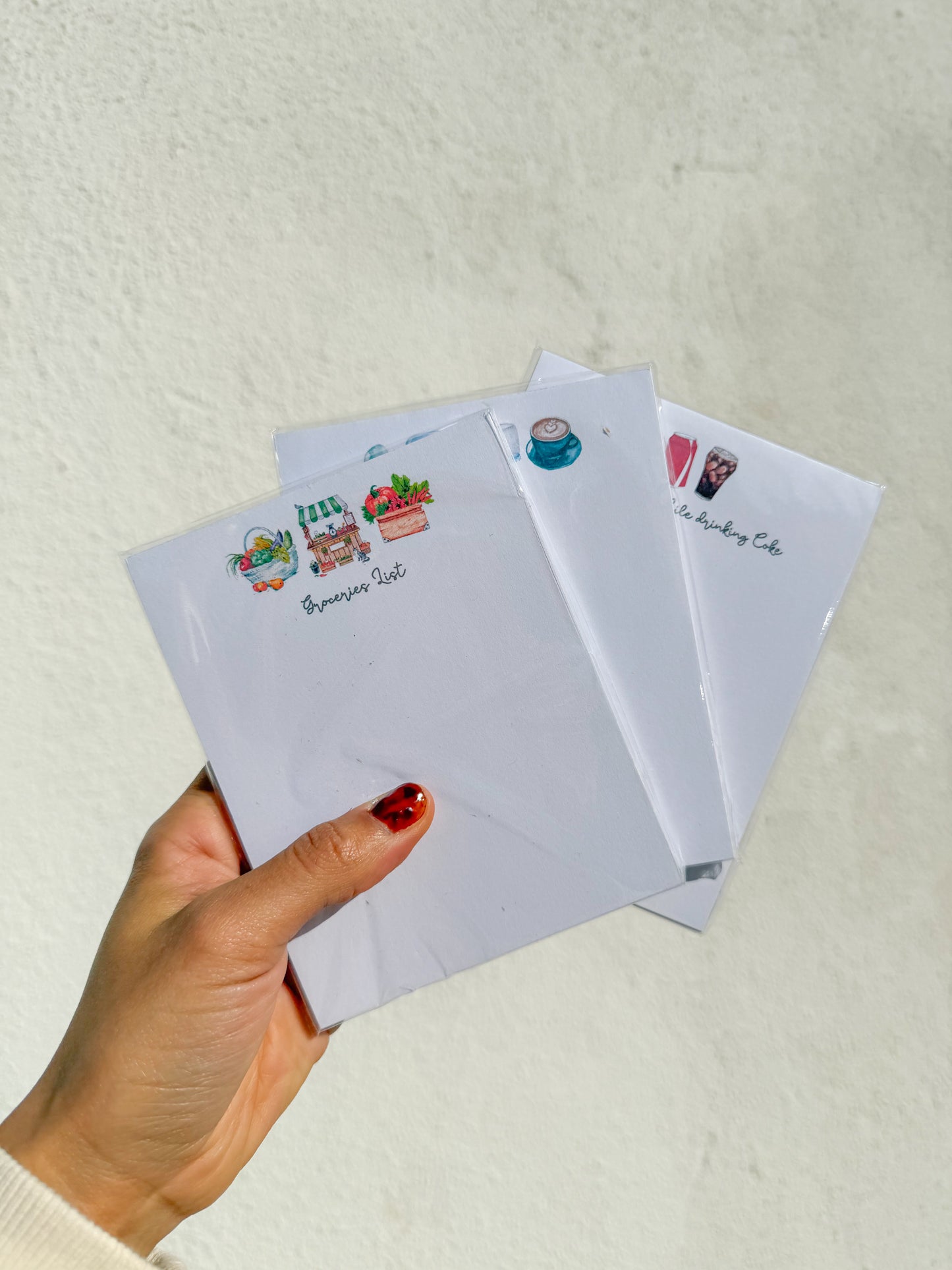 Grocery List Pad Notepad