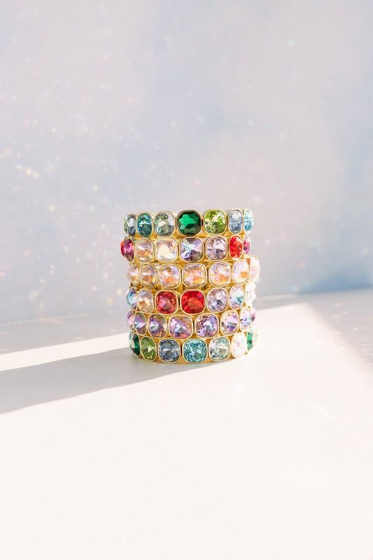 Lila Crystal Bracelet