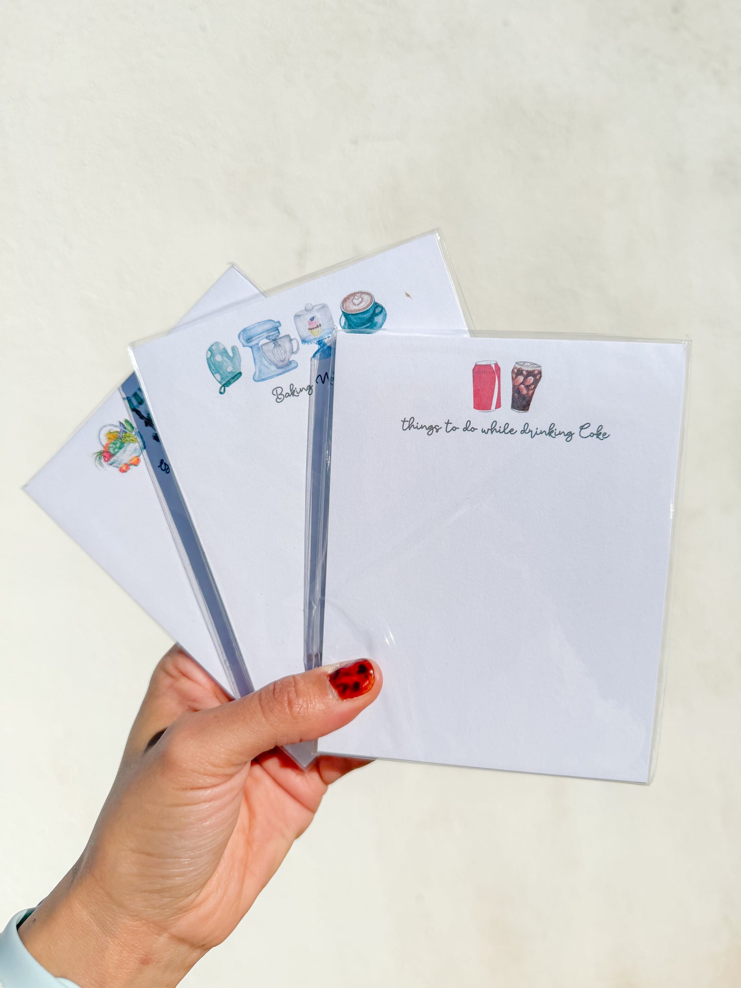 Things To Do While Drinking Coke Notepad