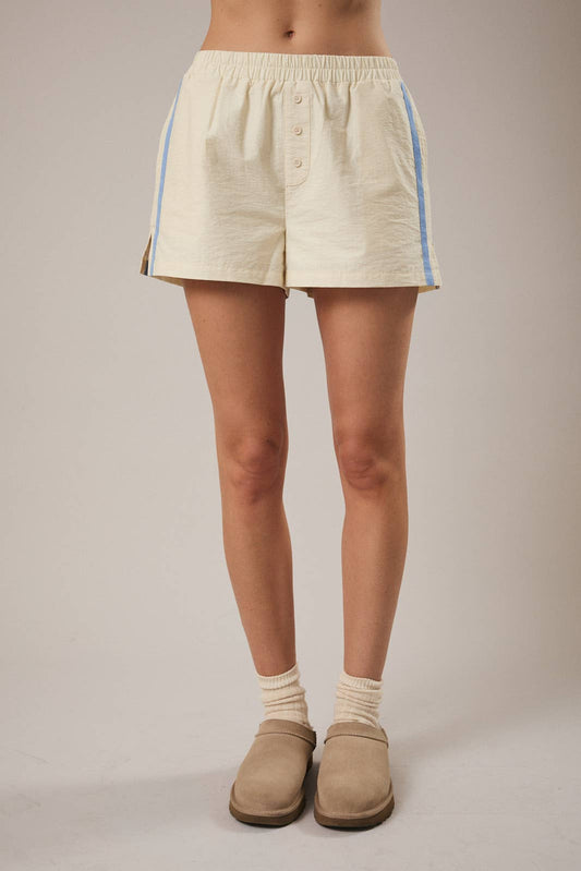 Lemon Drop | Stripe Boxer Shorts