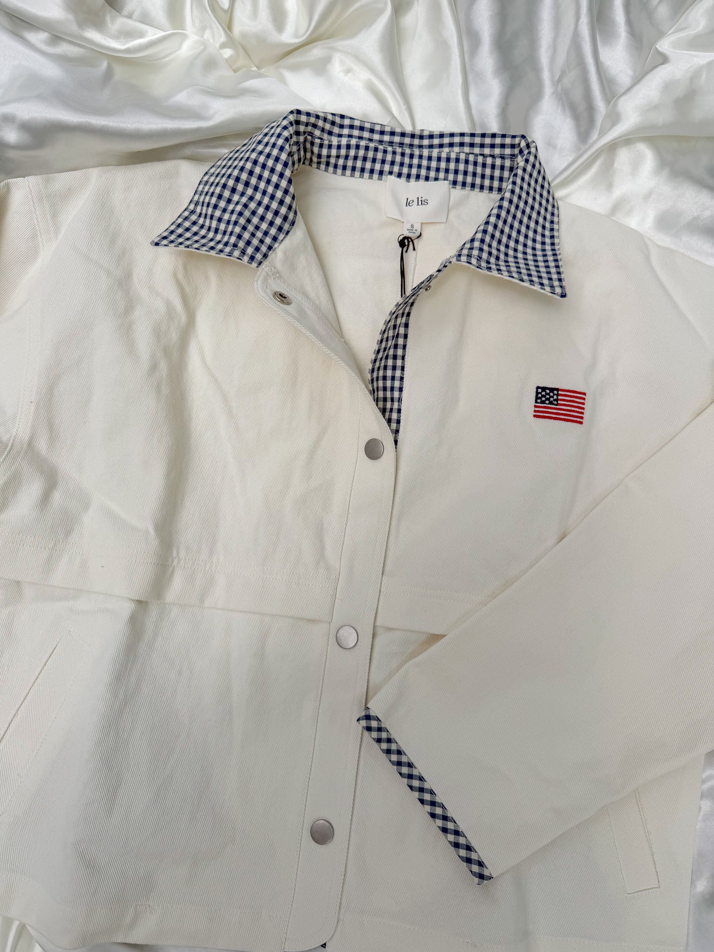 All American Gingham Jacket