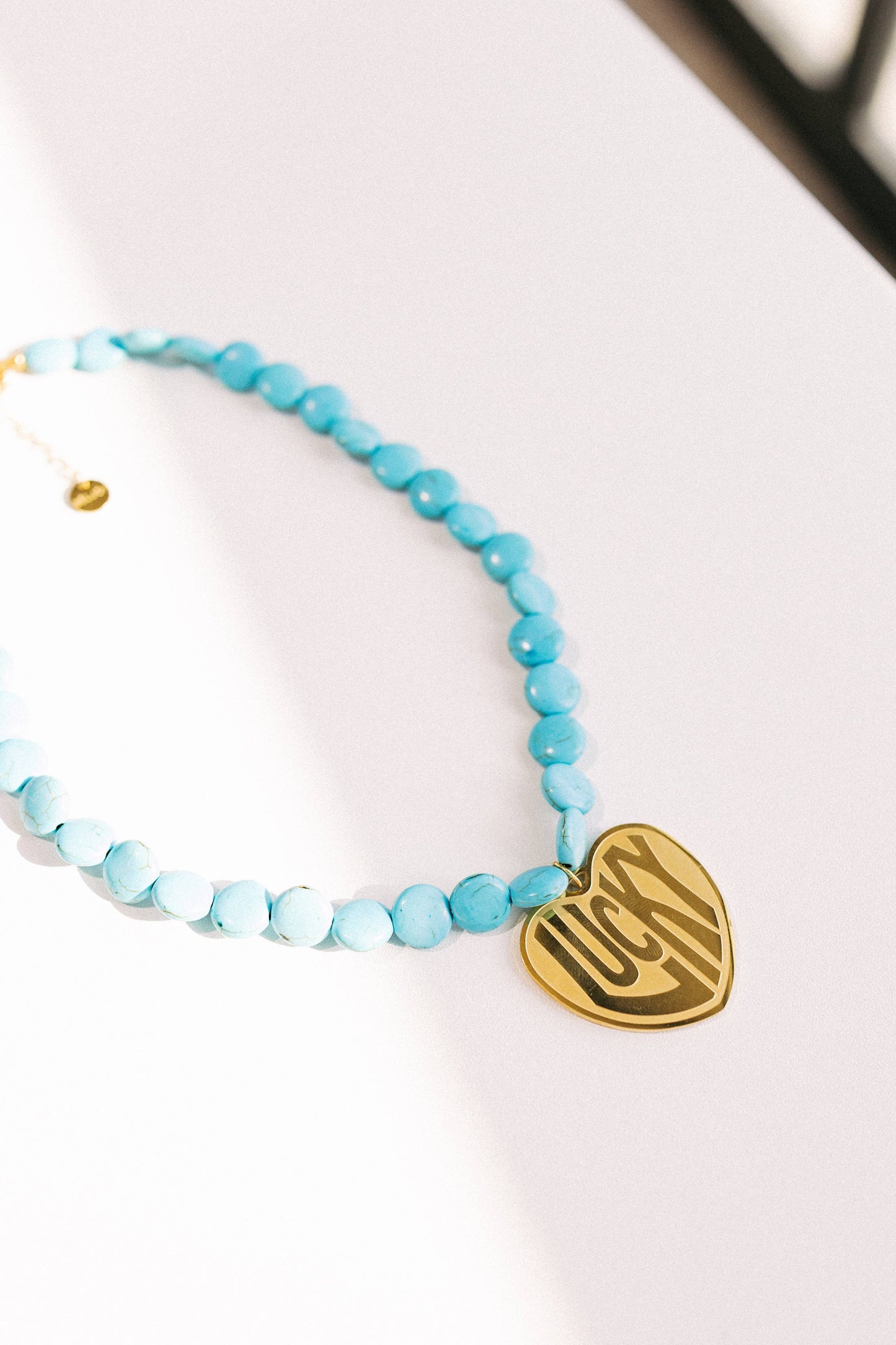 Lucky In Love | Stone Necklace - Turquoise