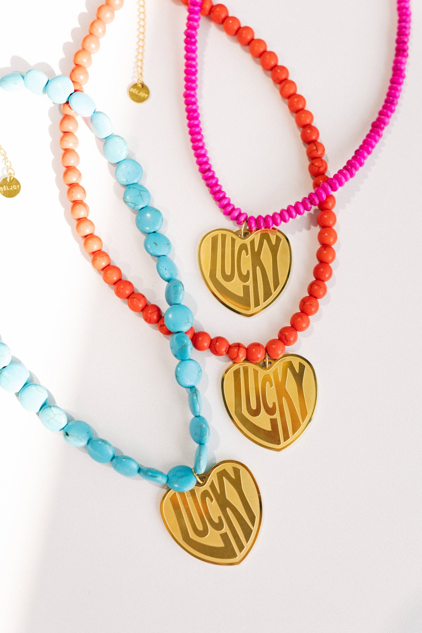 Lucky In Love | Stone Necklace - Turquoise