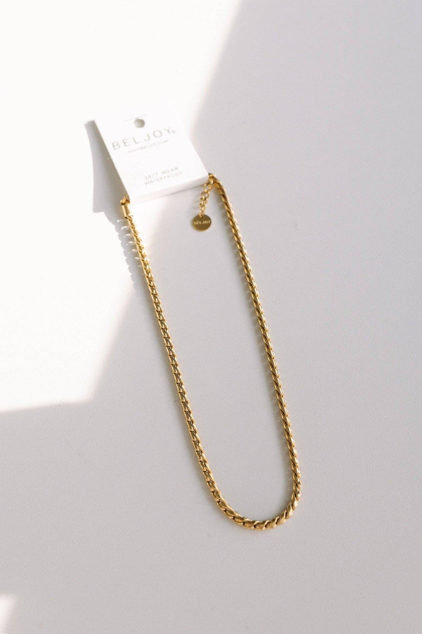 Margo Gold Rope Chain Necklace