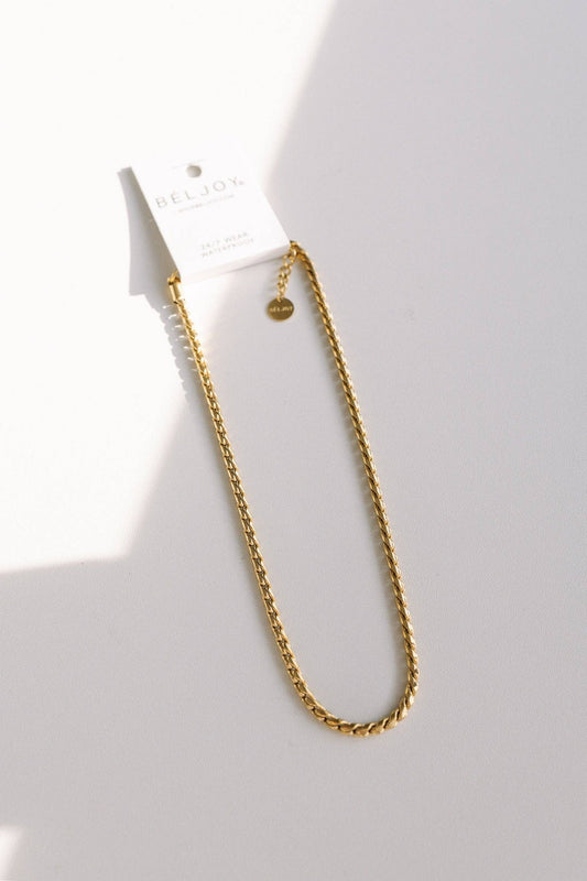 Margo Gold Rope Chain Necklace