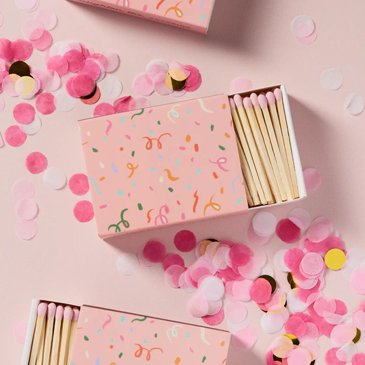 Birthday Confetti Matchbox
